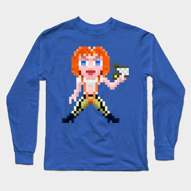 16-Bits Multipass Long Sleeve T-Shirt by badpun